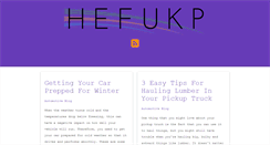 Desktop Screenshot of hefukp.com